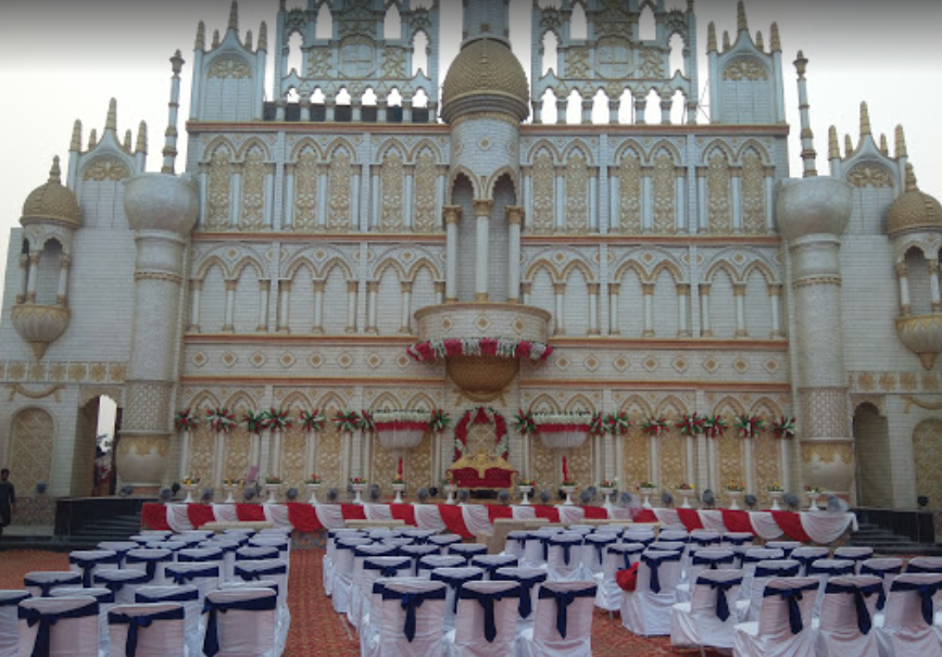 Blue Crystal Marriage Hall