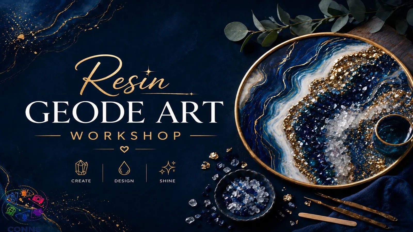 Resin Geode Art