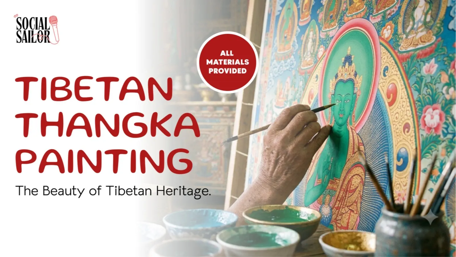 Tibetan Thangka Painting - Pune