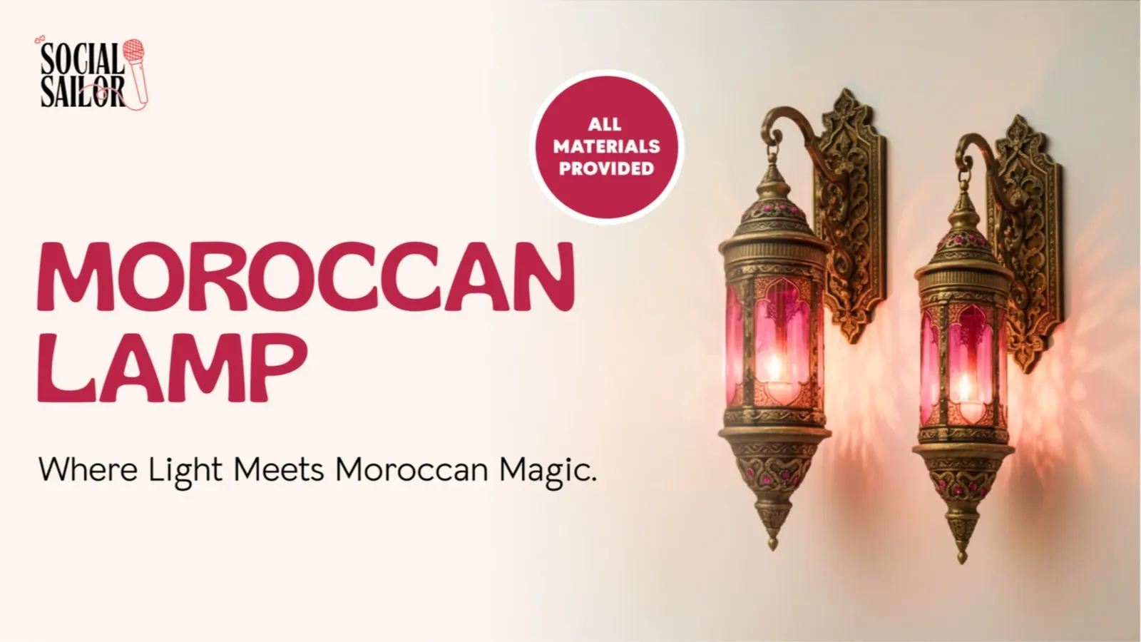 Moroccan Lamp - Pune